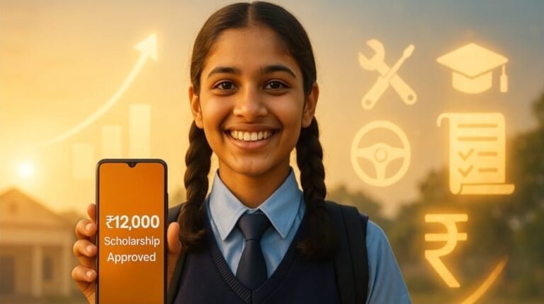 Muskaan Scholarship Program 2025-26 offers up to ₹12,000 to Class 9–12 students