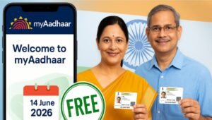 How to update Aadhaar card details online for free till June 2026 in Marathi