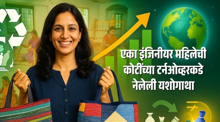Amita Deshpande eco social entrepreneur story Recharkha Maharashtra plastic recycling women empowerment in rural India