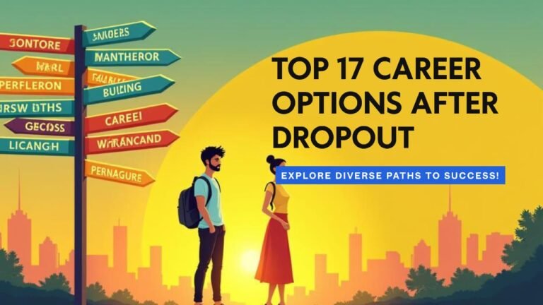 Top 17 career options after dropout
